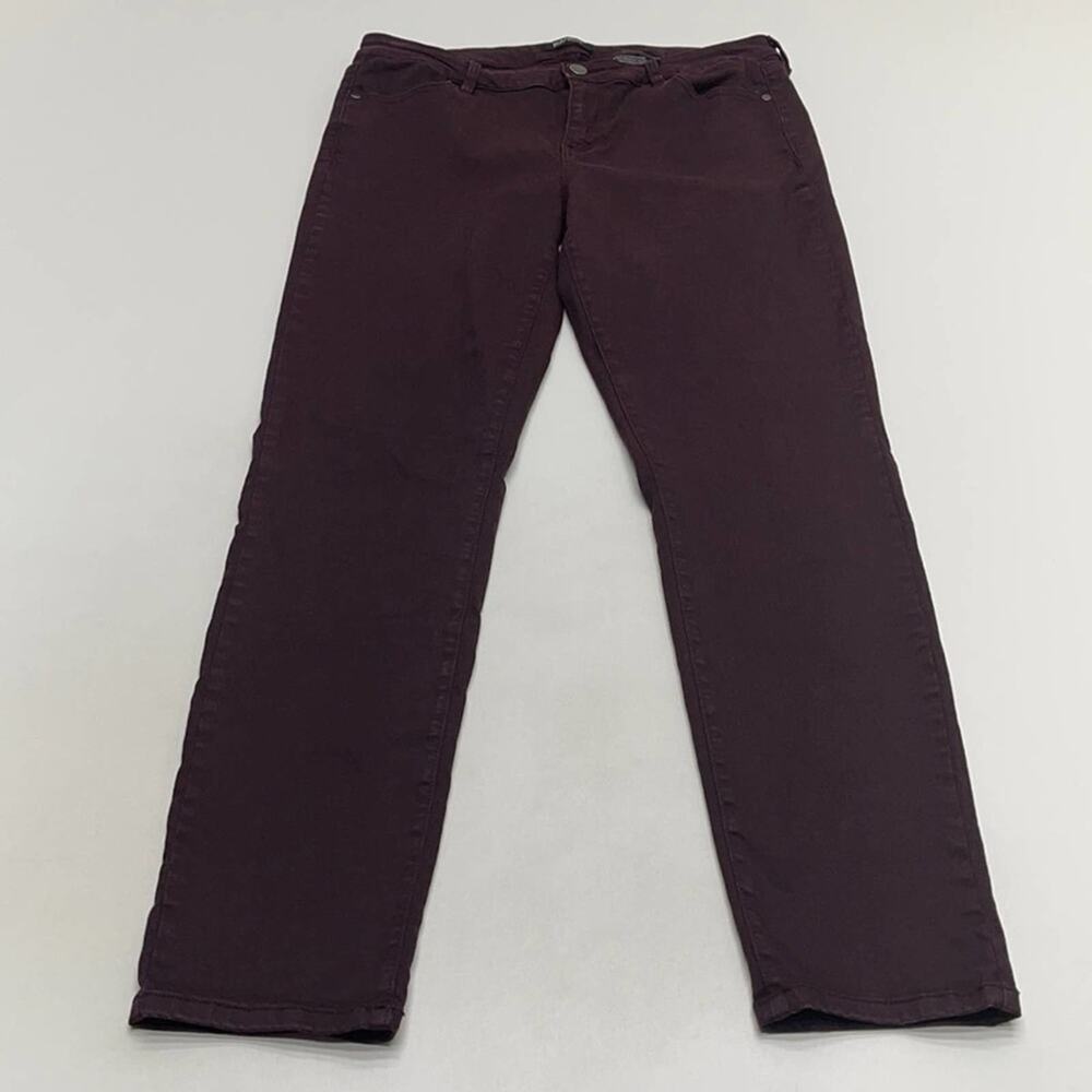 BUFFALO Women’s 10 VALE Purple Mid Rise Skinny Jeans